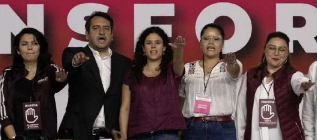 LUISA MARÌA ALCALDE NUEVA LÍDER DE MORENA; HIJO DE AMLO, SECRETARIO DE ORGANIZACIÒN